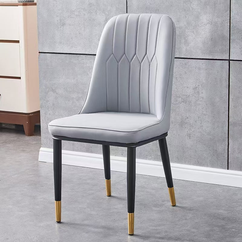 Обеденный стул для дома, современный, простой, скандинавский, легкий, роскошный, обеденный стол, стул для отдыха, стул для макияжа, отель, ресторан, спинка, табурет-HBBZ