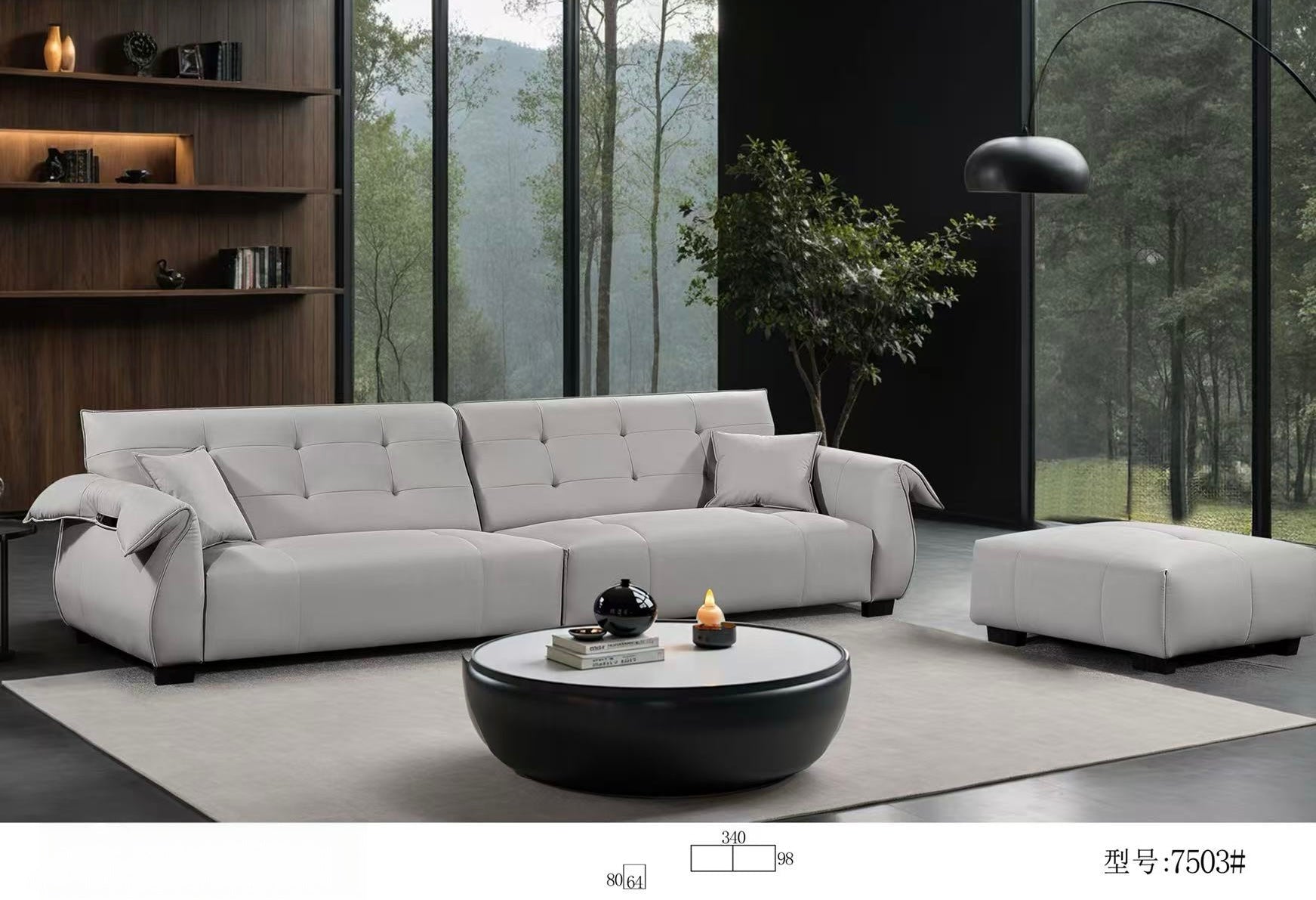 Pure Comfort Sofa Set-7503