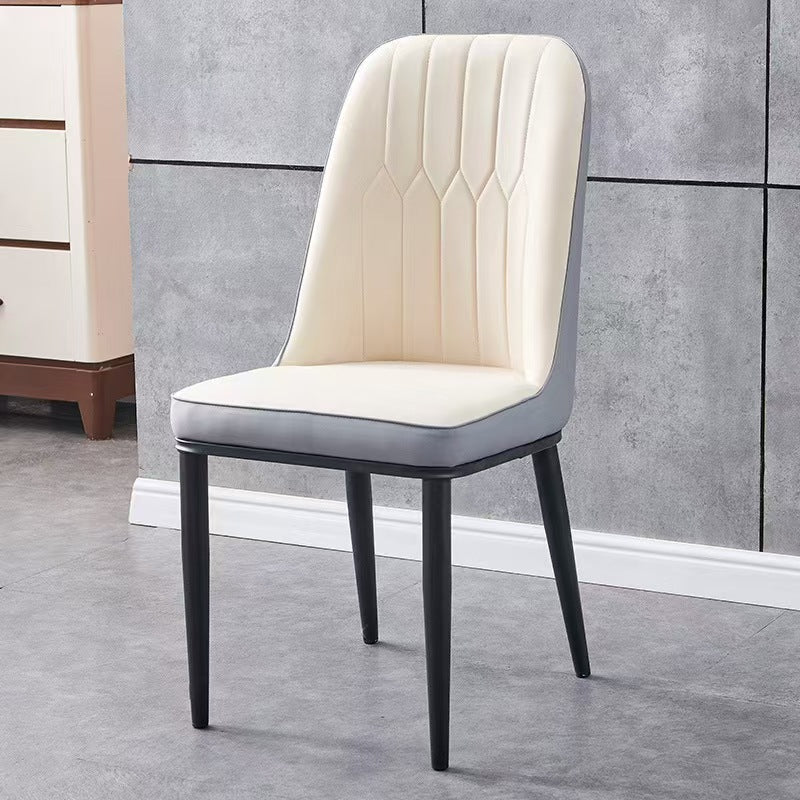 Обеденный стул для дома, современный, простой, скандинавский, легкий, роскошный, обеденный стол, стул для отдыха, стул для макияжа, отель, ресторан, спинка, табурет-HBBZ
