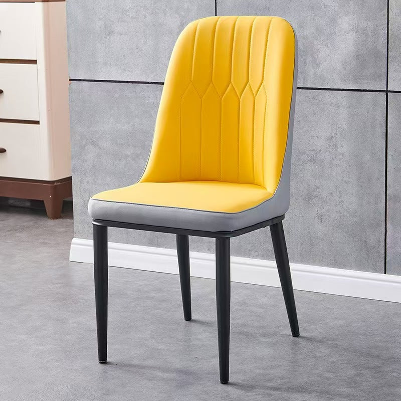 Обеденный стул для дома, современный, простой, скандинавский, легкий, роскошный, обеденный стол, стул для отдыха, стул для макияжа, отель, ресторан, спинка, табурет-HBBZ
