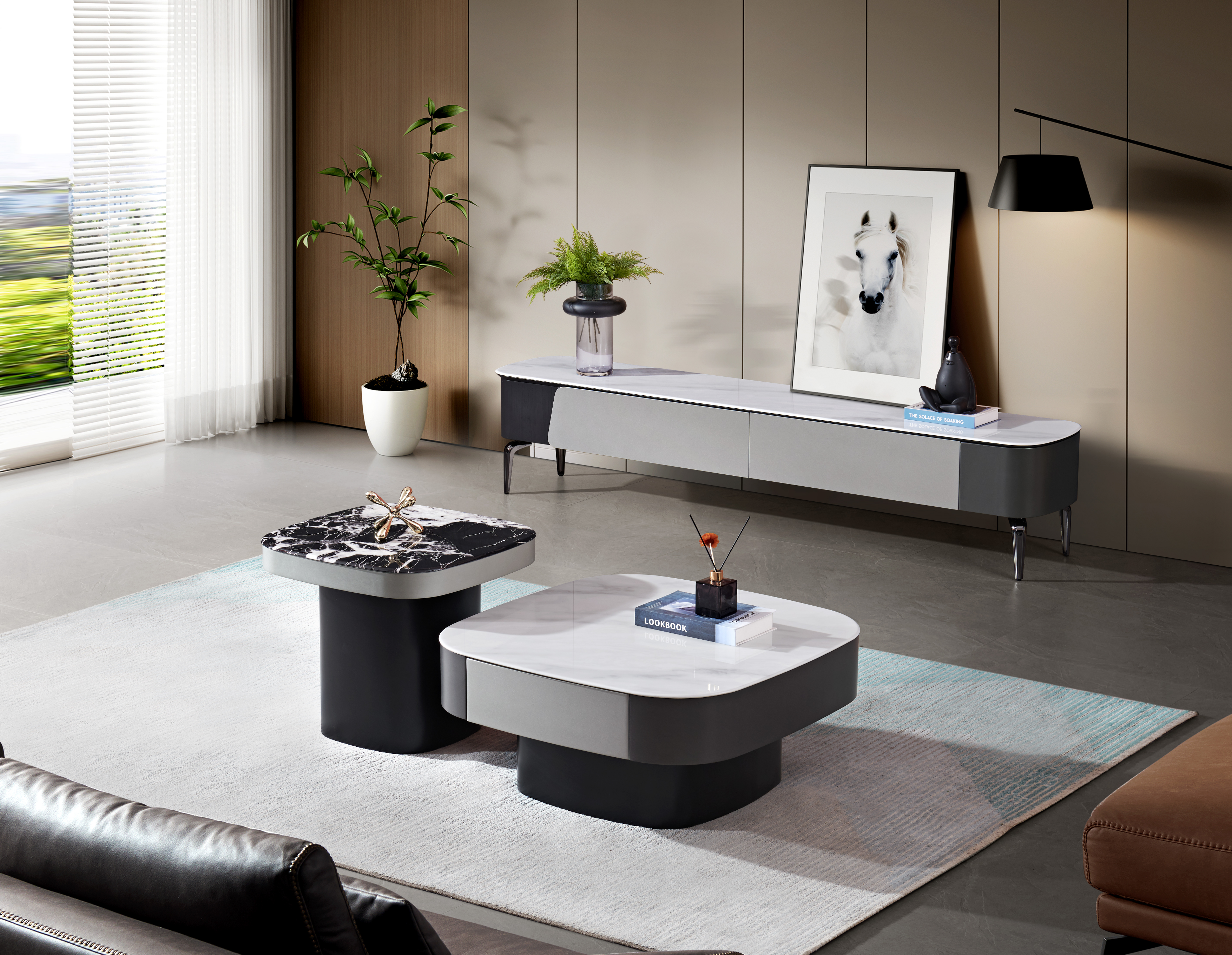 журнальный столик и тумба под телевизорH21-1350-1450 RN