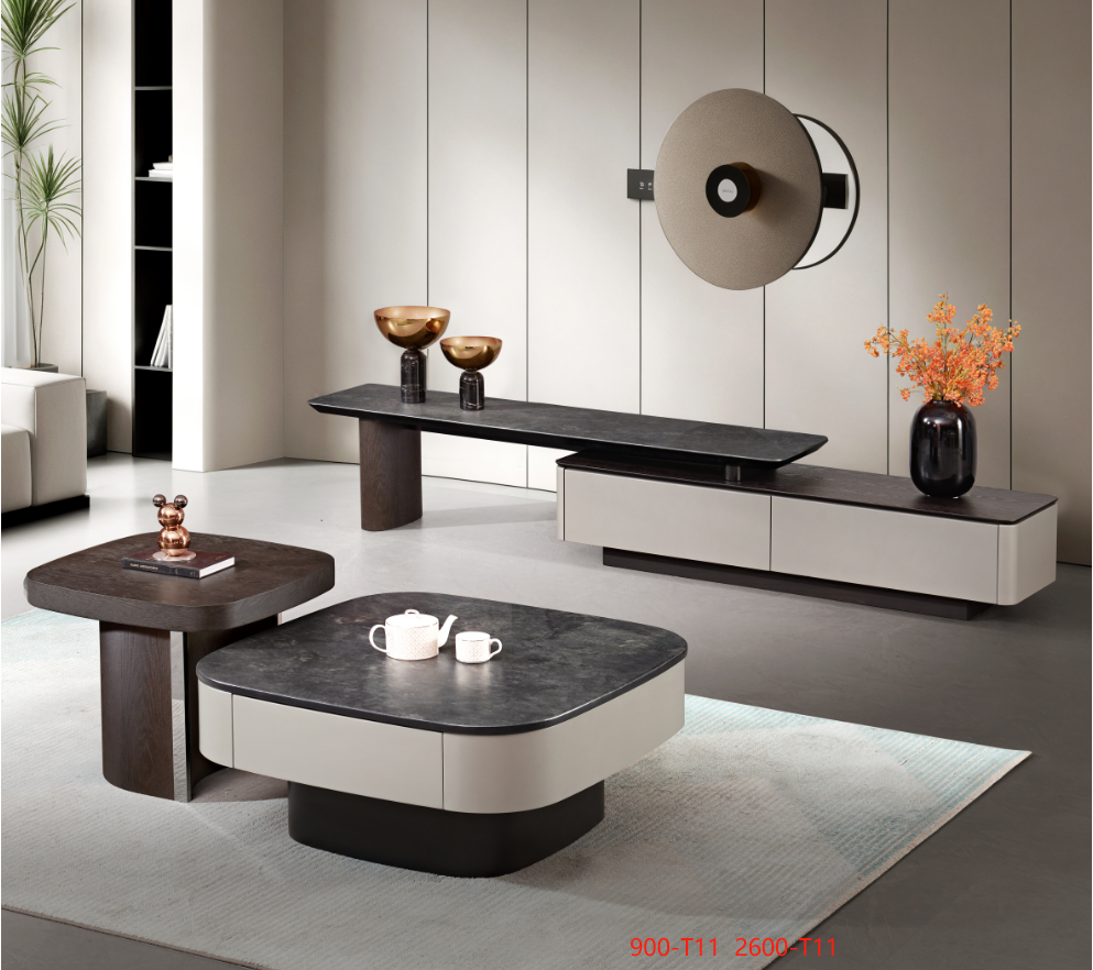 журнальный столик и тумба под телевизор-H2680-900-RN