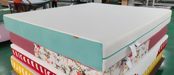 Belgium imported ice silk fabric/memory foam/suspended cotton/cell structure support cotton/3D polyester fiber/ice silk fabric-RC-3