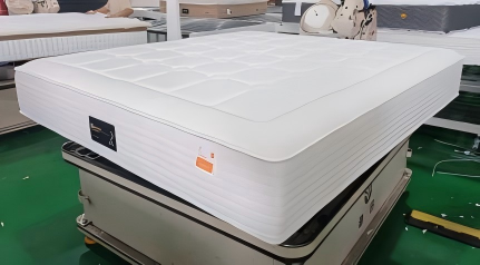 Tencel fabric/memory foam/eco-friendly foam/three-zone square-coarse independent pocket springs (sponge edge protection)/breathable foam/Tencel fabric-RC-5